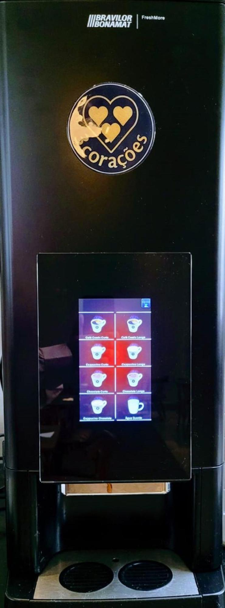 Hotel Inter Cuiaba Экстерьер фото A touchscreen on a coffee machine